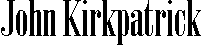 John Kirkpatrick